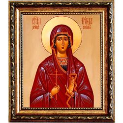 Ирина Коринфская Святая мученица. Икона на холсте.