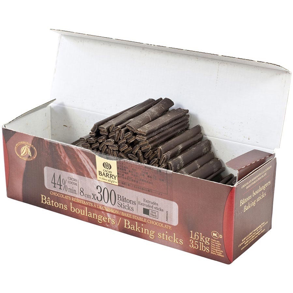 Шоколадные термостабильные палочки Cacao Barry(100гр.)