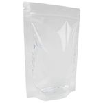 Пакеты дой-пак с замком ZIP LOCK, прозрачные, 180х260 + 40 мм, КОМПЛЕКТ 100 штук, 70 мкм, BRAUBERG, 700699