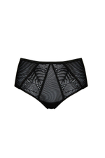 Черные трусики с высокой линией талии Beverly (Размер: 44) (Цвет: черный)