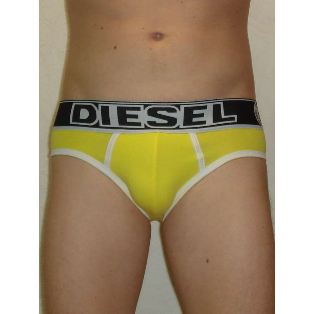 Мужские трусы брифы желтые Diesel Indian Yellow Brief DIS0087
