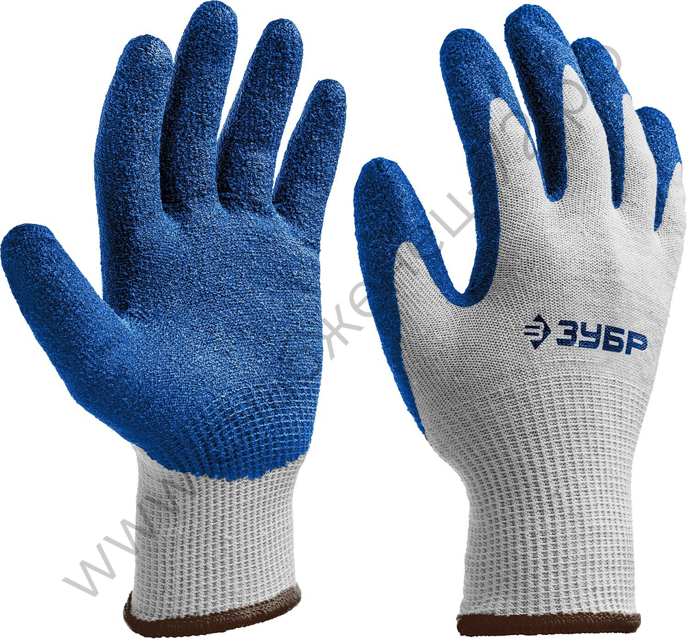 ЗУБР ЗАХВАТ, текстурированное покрытие, размер L-XL, перчатки с нитриловым обливом, Профессионал (11457-XL)