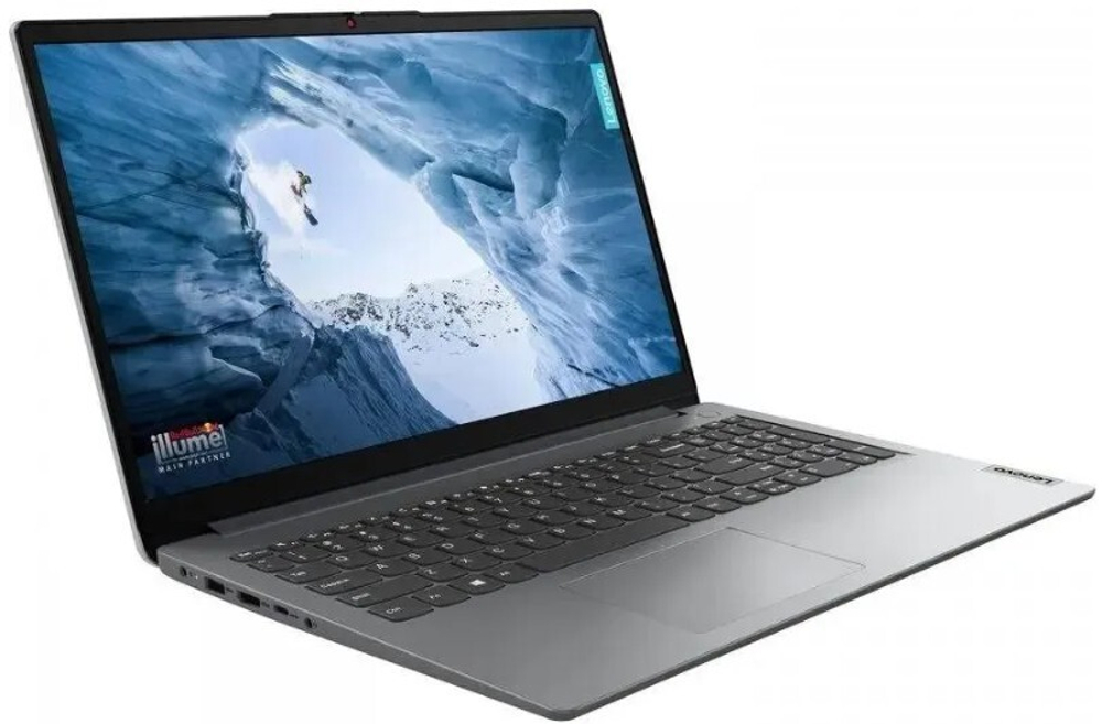 Ноутбук  Lenovo IdeaPad 1 15IJL7 15.6 ", Celeron, 8 Гб RAM, 256 Гб SSD, UHD Graphics, Серый