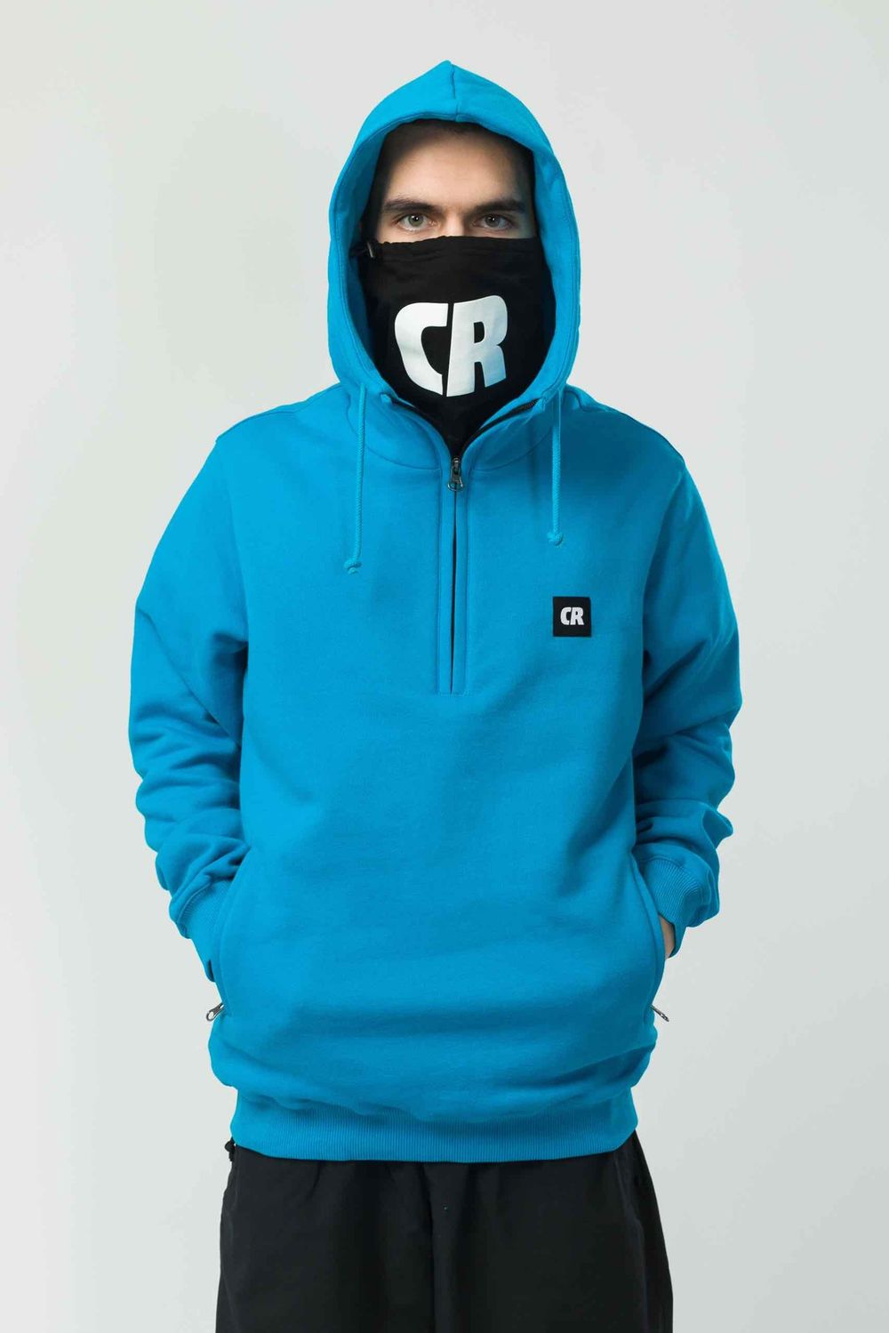 Купить Худи Codered The Mask CR Синий Яркий/Черная маска Худи Codered The Mask CR Синий Яркий/Черная маска