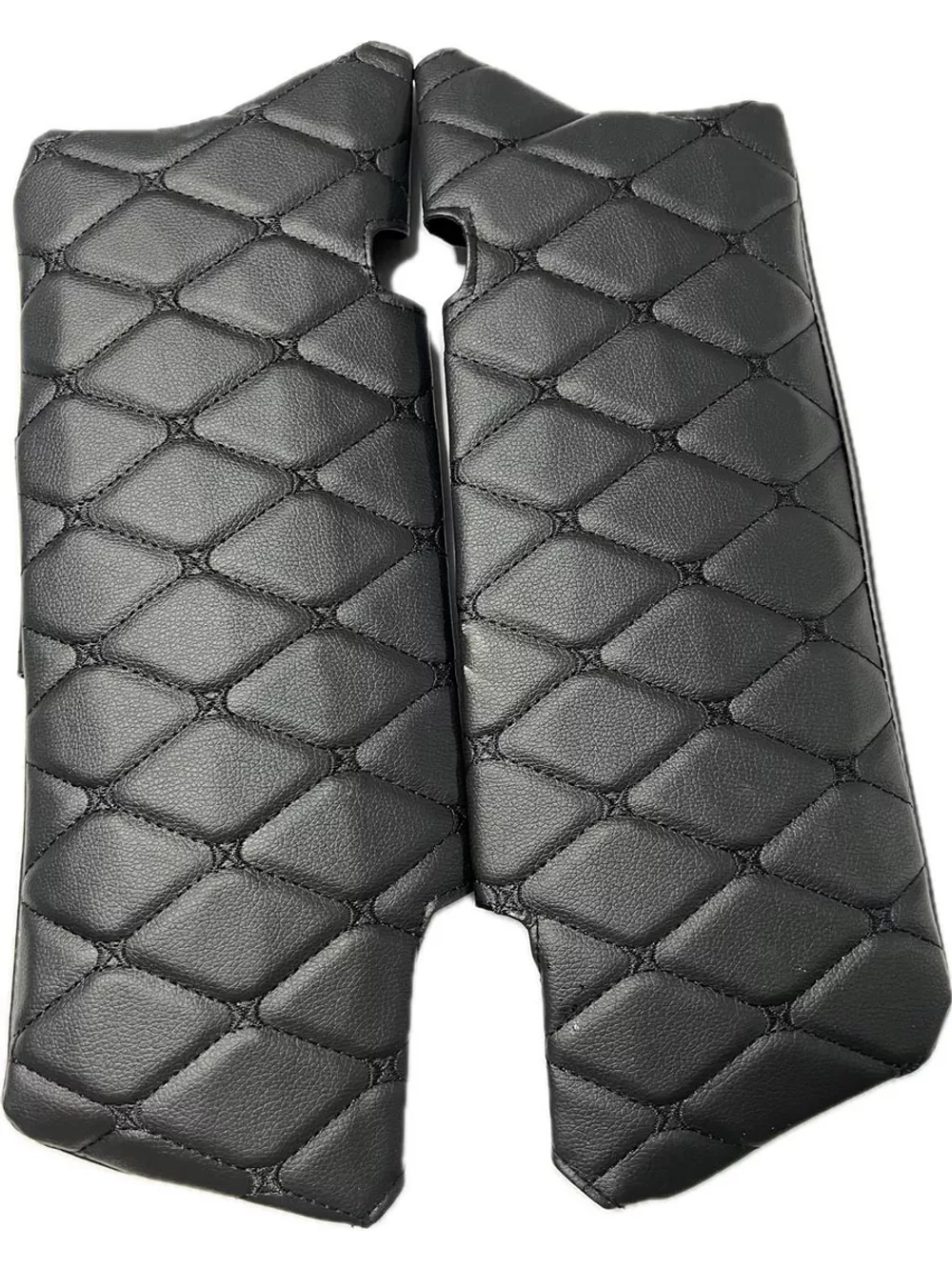 Чехлы на козырьки ВАЗ 2110, 2111, 2112 (чёрная нить Бабочка)