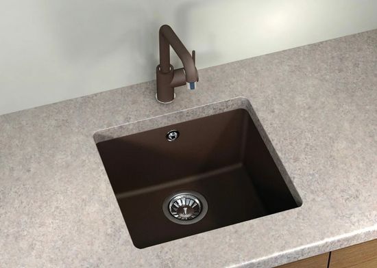 Кухонная мойка FLORENTINA Вега 400 мокко