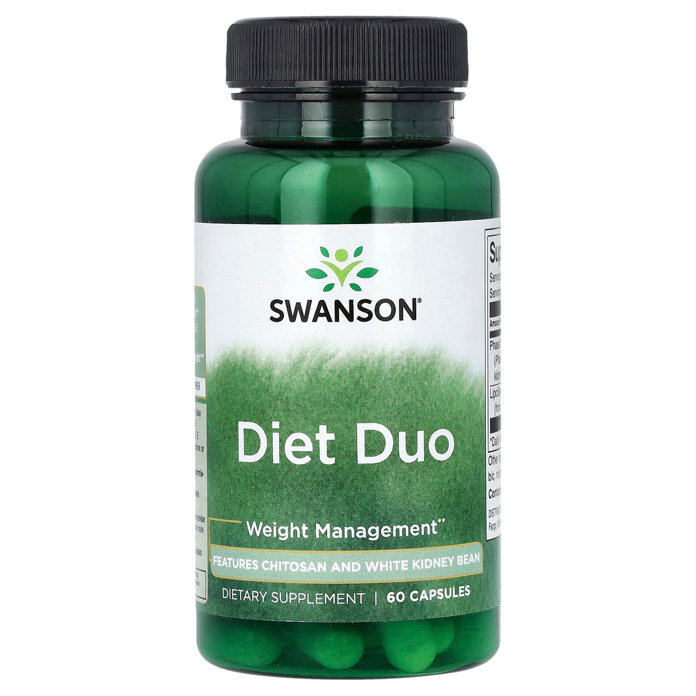 Swanson Vitamins, Diet Duo, 60 капсул