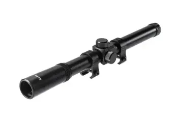 Прицел с кронштейном 4х20(тонкий крест) без подсветки