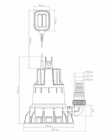 Дренажный насос Джилекс «ДРЕНАЖНИК» 550/14