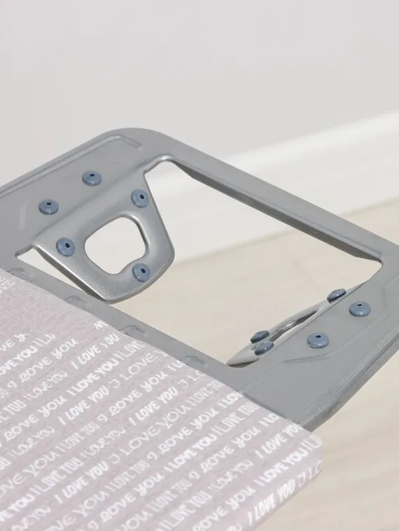 Доска гладильная Nika «Белль Классик 3», 112×34,5 см, два положения высоты 70, 80 см, европодставка МИКС