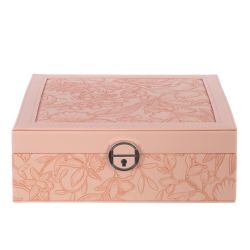 GAEM Шкатулка для украшений с дорожным футляром, L25 W25 H9 см