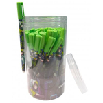 Ручка шариковая 0,7мм синяя "Ночной город" (Центрум)