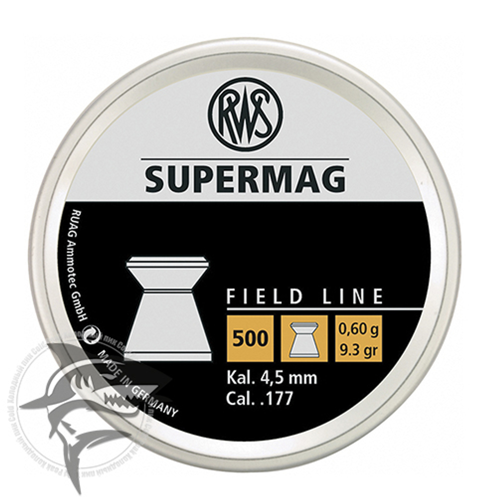 Supermag 4,50mm 0,60g 500pcs