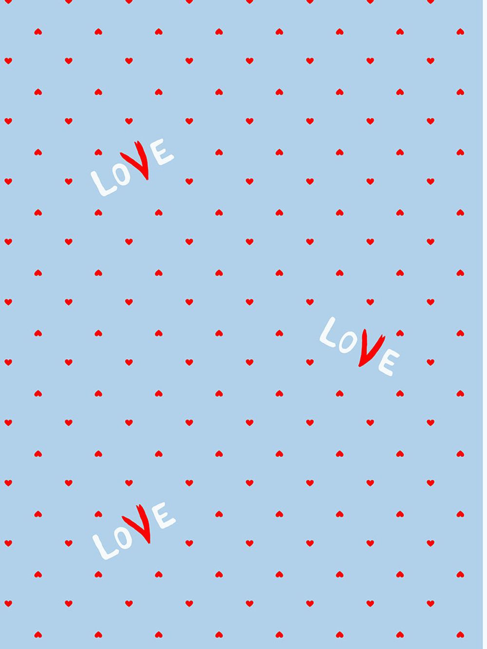 Постельное белье Сказка "Love" 1,5-сп Наволочка 70х70 см 1 шт Простынь 150х215 см Пододеяльник 145х215 см, поплин