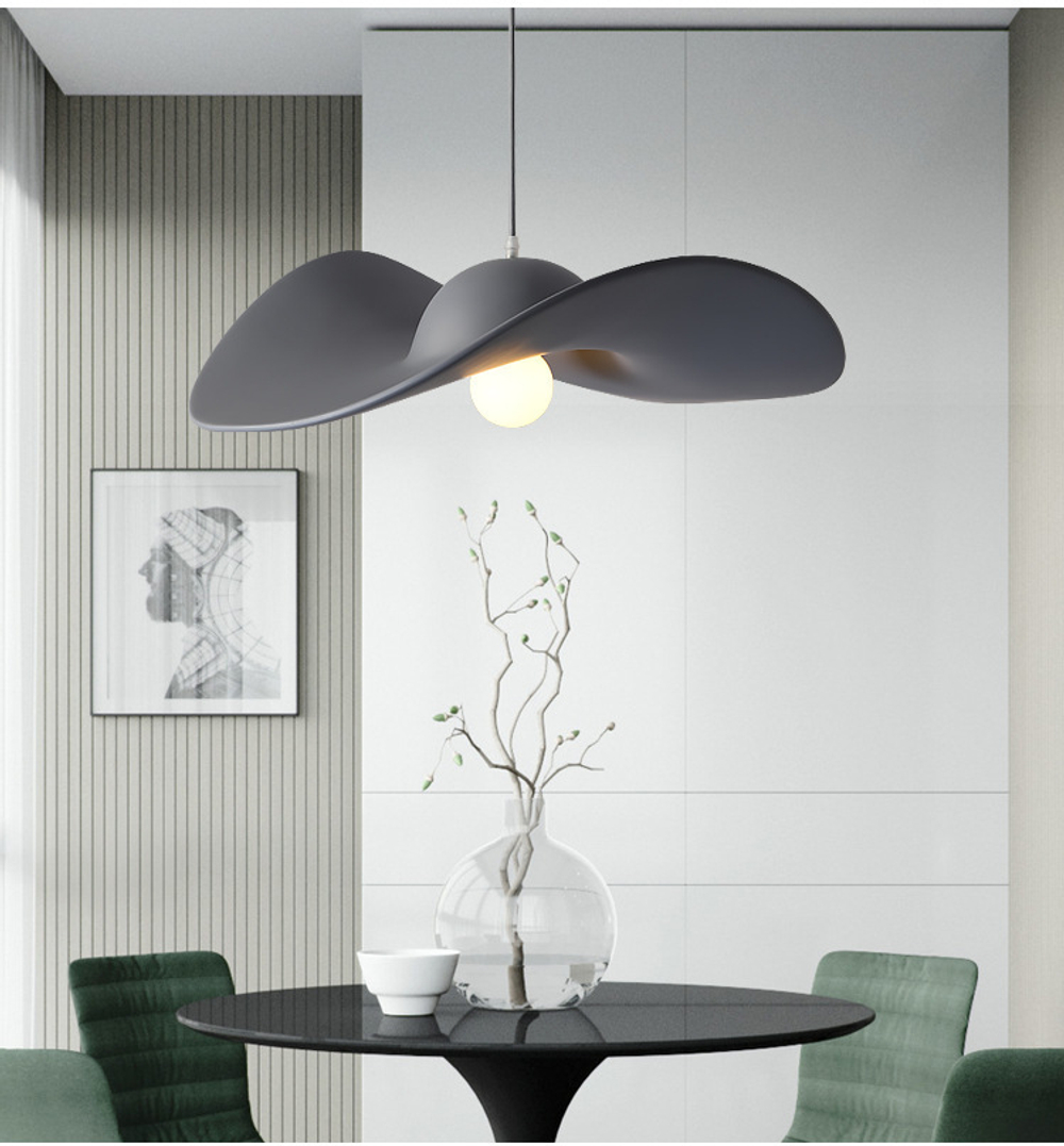 Pendant design lamp  Hat Lamp by Object (Grey)