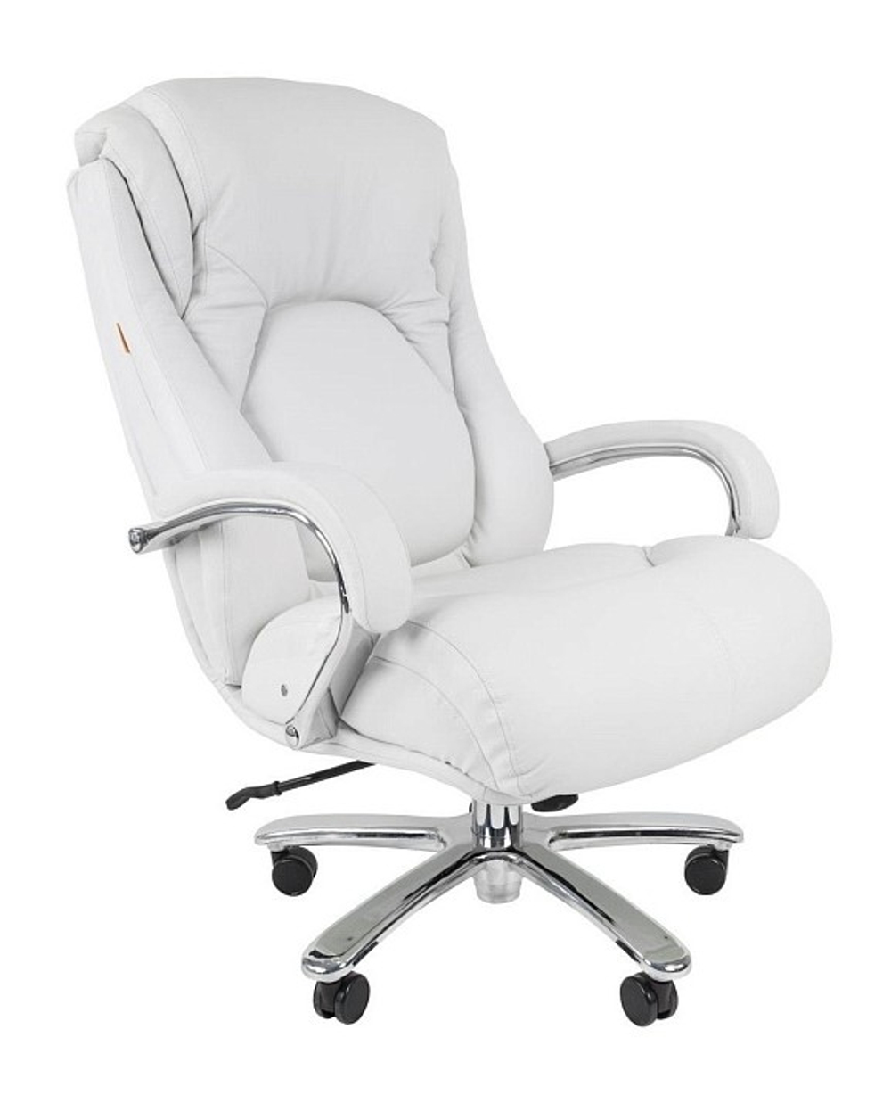 Офисное кресло CHAIRMAN 402, натуральная кожа/экокожа