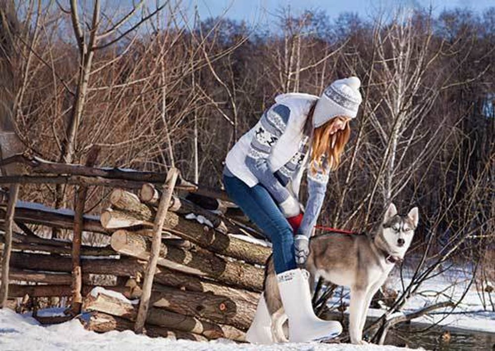 Сапоги женские зимние "Онега" TORVI подошва ЭВА