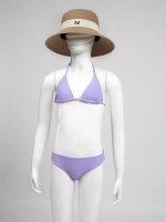 купальник раздельный 3 в 1 кроп топ парео и трусики