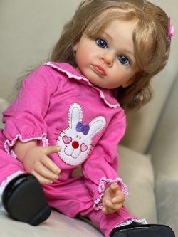 Кукла Реборн виниловая 55см в пакете (FA-315)