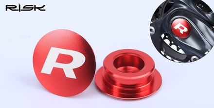 Заглушки Risk DE-1, 22-25mm . для системы Shimano Deore, SLX. Цвет: красный.