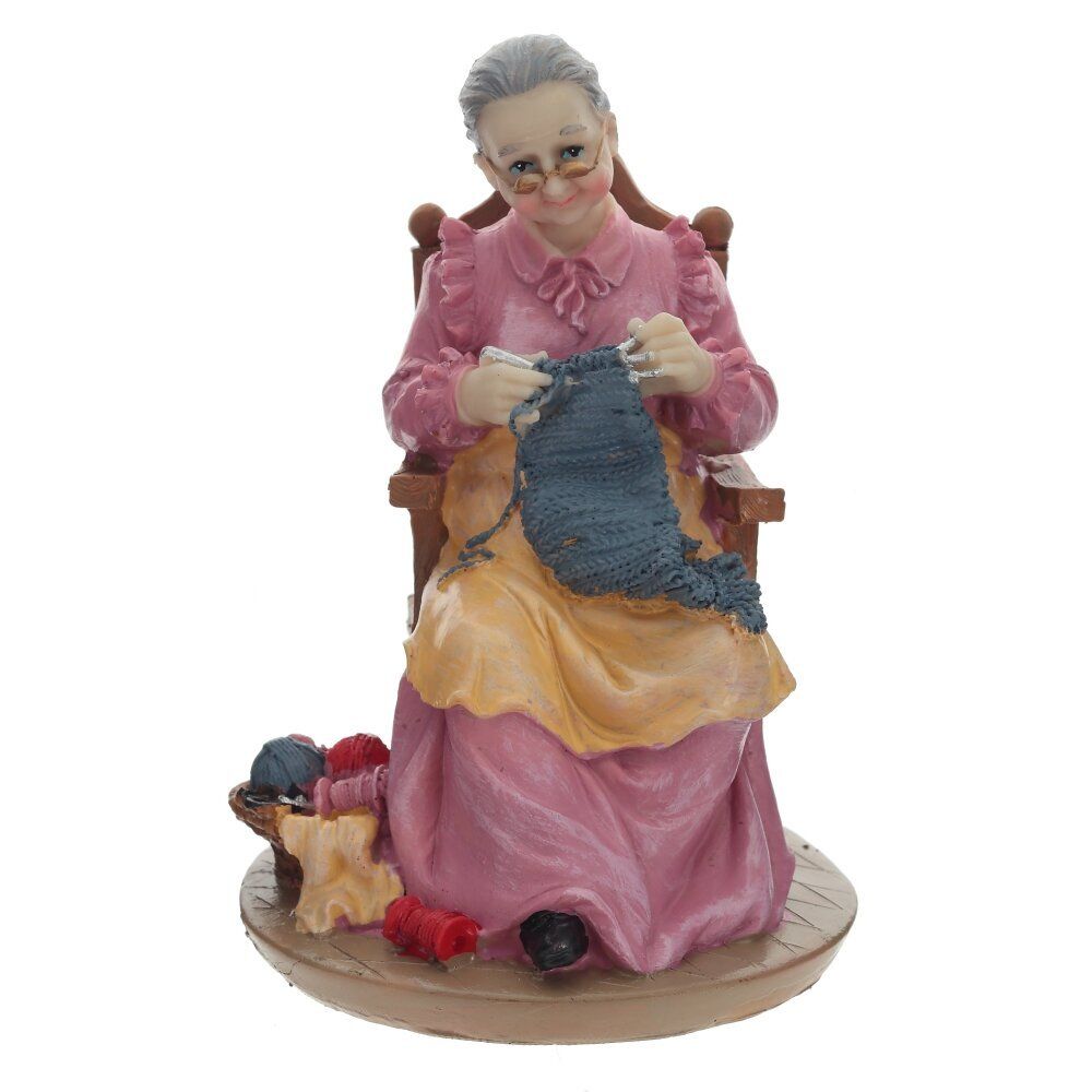 GAEM Фигурка декоративная "Бабушка/Дедушка", L11 W11 H17 см, 2в.