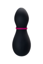 Вакуум-волновой бесконтактный стимулятор клитора Satisfyer Penguin, силикон, черный, 10,8 см