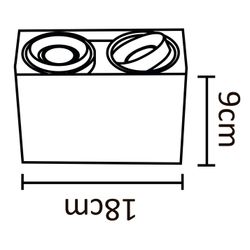 Точечный накладной светильник Arte Lamp