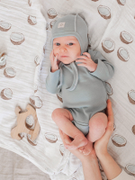 Боди Mjölk Baby Blue с длинным рукавом