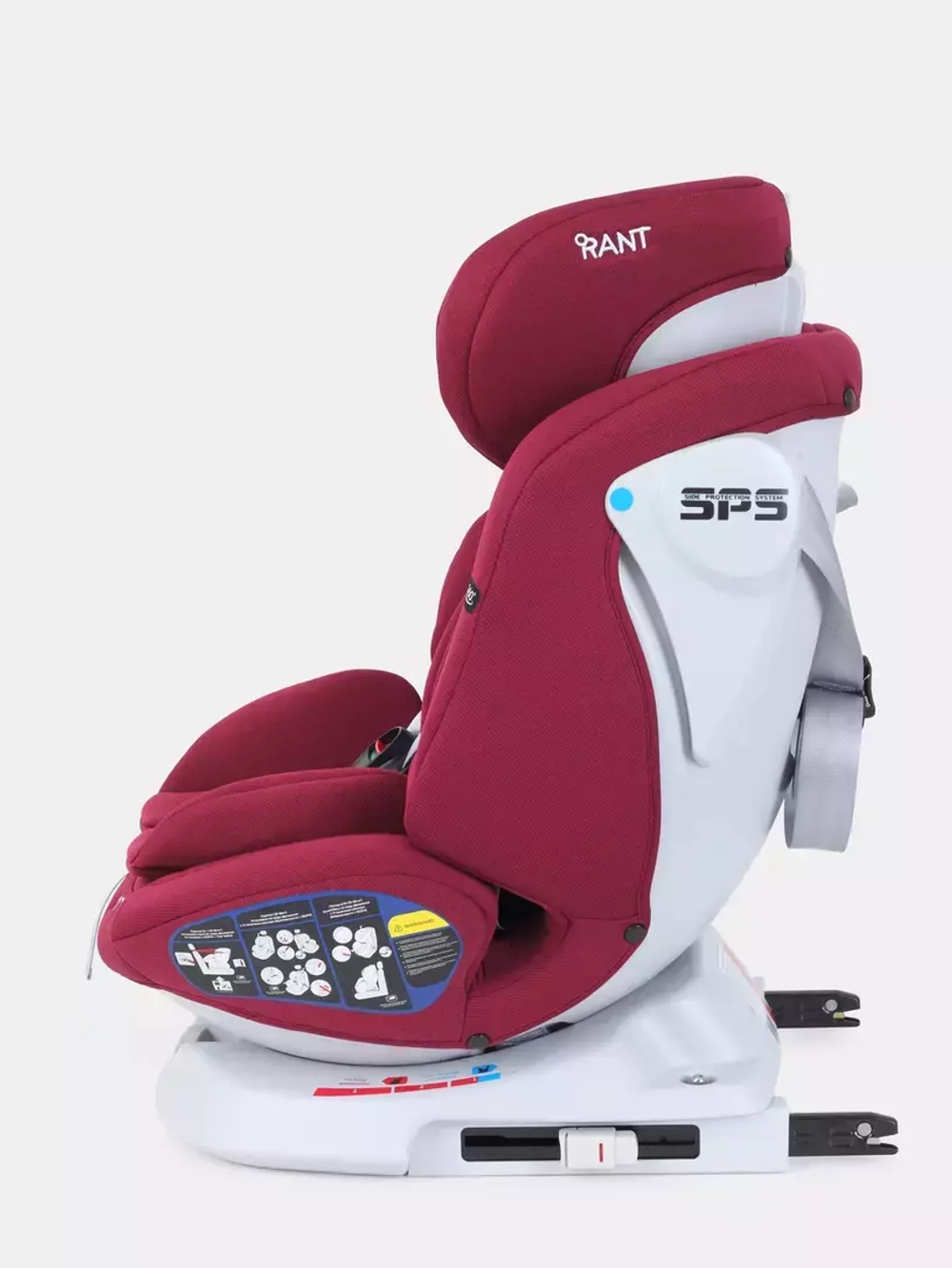 Автокресло Rant Nitro isofix 0/1/2/3 (0-36кг) Red