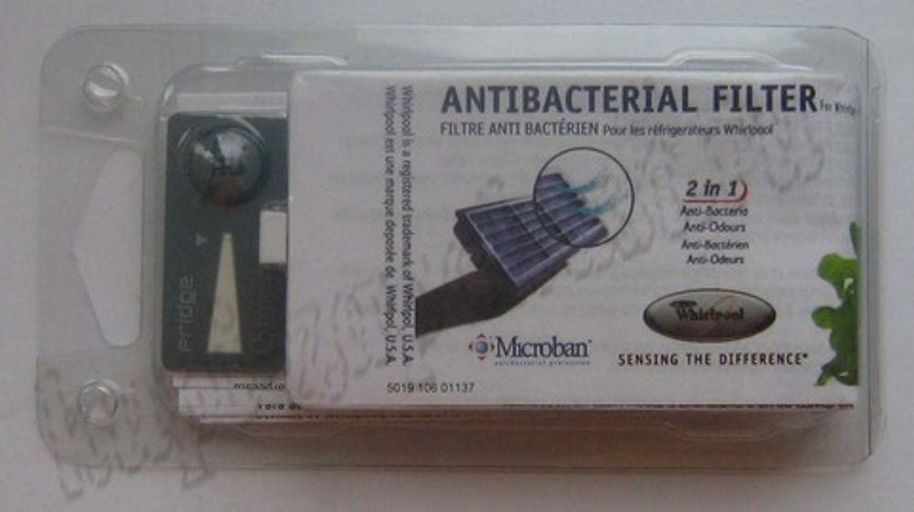 Антибактериальный фильтр для холодильника вирпул