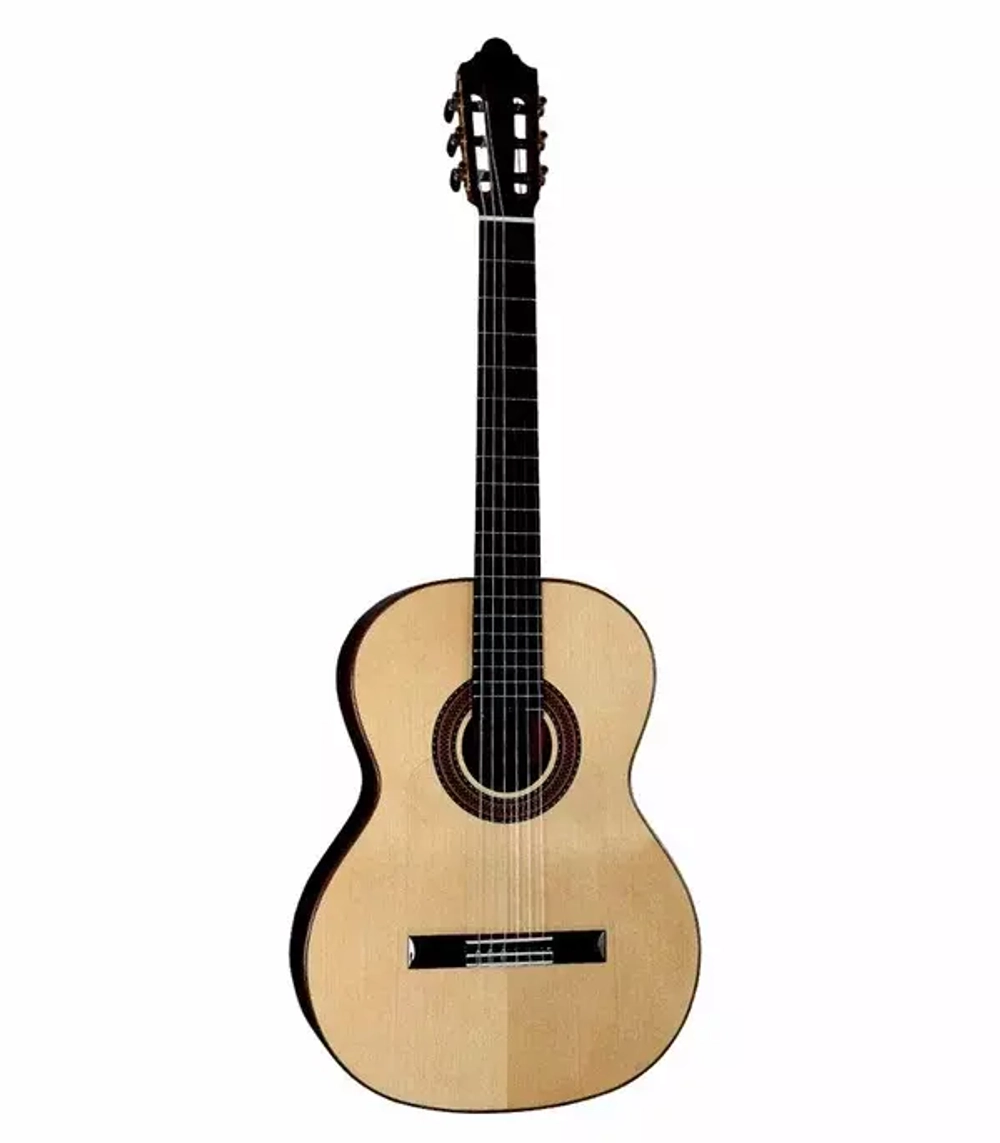 Martinez ES-09S Espana Series Blanca Классическая гитара. Мензура: 650 мм. Верхняя дека: массив ели. Отделка: глянцевая. Цвет: натуральный.