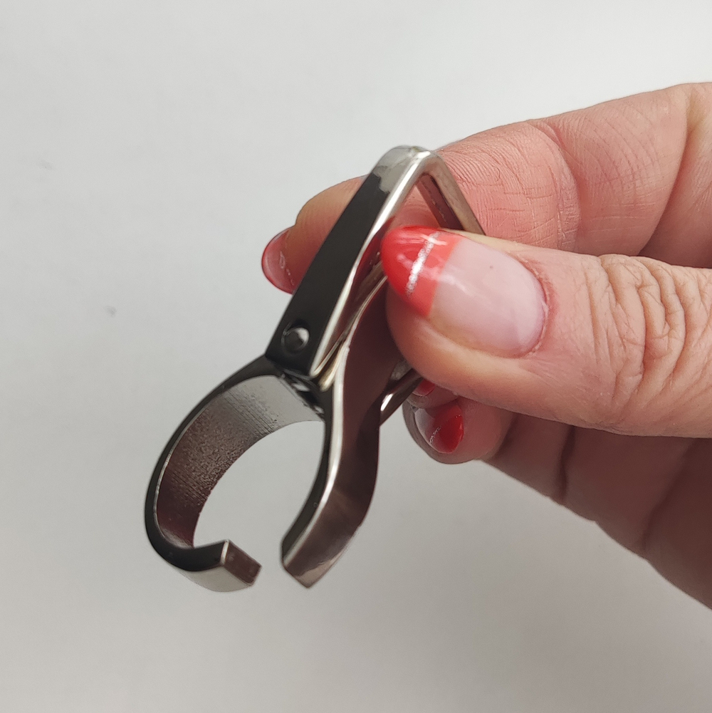 Карабин 20мм Серебро