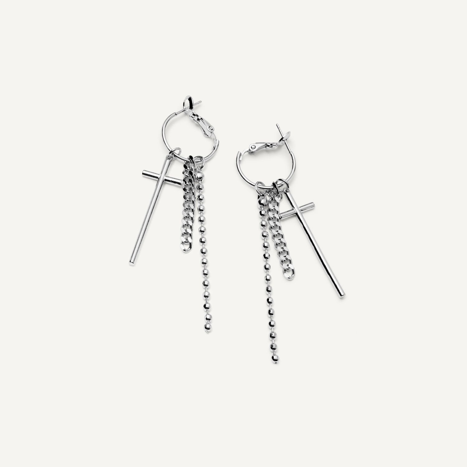 Серьги Echoes Cross Earrings