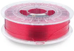 Фотография — Пластик для 3D-принтера Fillamentum CPE HG100 Red Hood Transparent