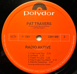 Pat Travers- Radio Active (Скандинавия 1981г.)