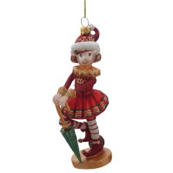 GAEM Украшение новогоднее "Девочка-эльф", L7,5 W5,5 H15,5 см