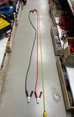 Провода (300А, 2.4 метра) пусковые, прикуривания в сумке, утолщённая жила, морозостойкие, медные, энергия (2 шт. / комплект)