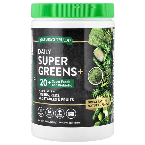 Nature's Truth, Daily Super Greens +, 280 г (9,88 унции)