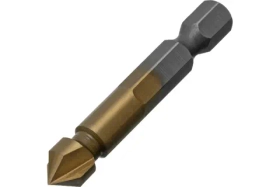 Зенковка конусная под М4, HSS, по металлу, шестигранный хвостовик Denzel 72302