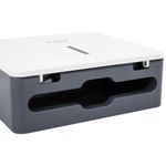 Диспенсер для полотенец LAIMA PROFESSIONAL SUPER (Система H2), Z-сложения, ABS-пластик, белый, 609505