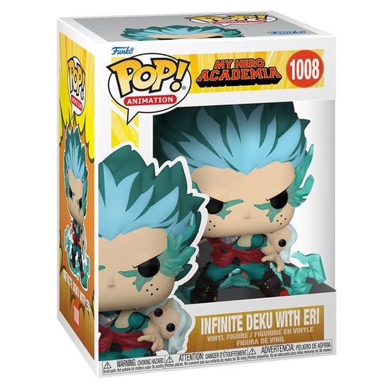 Фигурка Funko POP! Animation My Hero Academia Infinite Deku with Eri (1008) 51933 / Фигурка Фанко ПОП! по мотивам аниме "Моя геройская академия", Деку с Эри