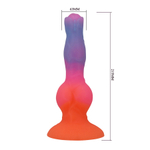 Фантазийный фаллоимитатор 21,5см Мифический монстр-геркулес на присоске Pretty Love Power Monsters Hercules Fantasy Tentacle Dildo BW-008153