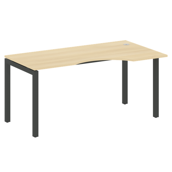 Метал Систем Куатро Стол криволинейный правый на П-образном м/к 50БП.СА-1 (R)