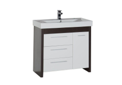 Тумба с раковиной Aquanet Тиана 90 венге