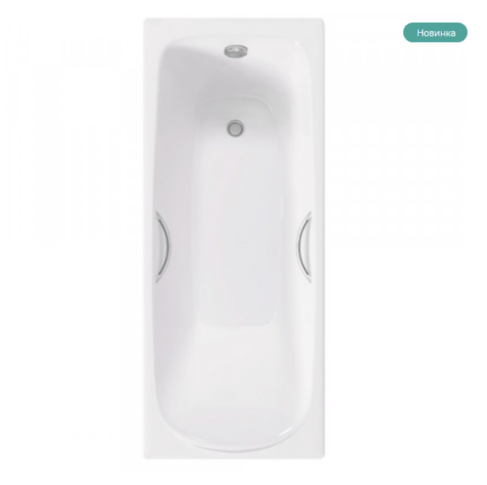 Ванна чугунная Delice Fusion 170х70 с отверстиями под ручки DLR230647R