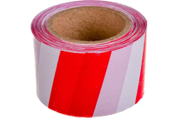 Сигнальная лента STAYER Master, цвет красно-белый, 75мм х 150м, 12241-75-150