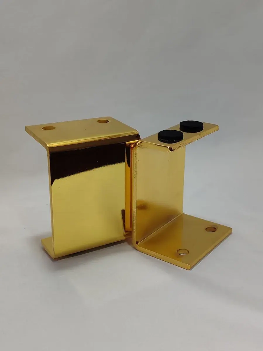 Мебельные ножки металлические опоры для шкафа, кухни, золото