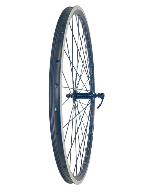 Колесо переднее 27,5" TRIX двойной обод пистон черный эксцентрик