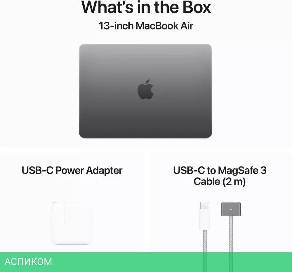 Ноутбук Apple Macbook Air 13" M3 2024 Z1B7000AW