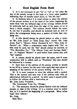 Good English Form Book in Business Letter Writing | Sherwin Cody